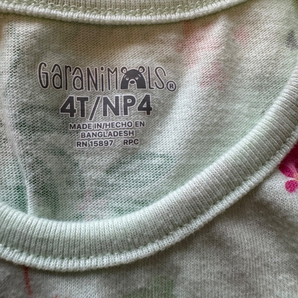 Garanimals Flamingo Toddler Romper Size 4T - Picture 3 of 3